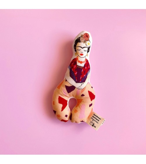 Babyrassel - Frida Terra Tambour Battant Rassel & Schmusetuch design Schweiz Original