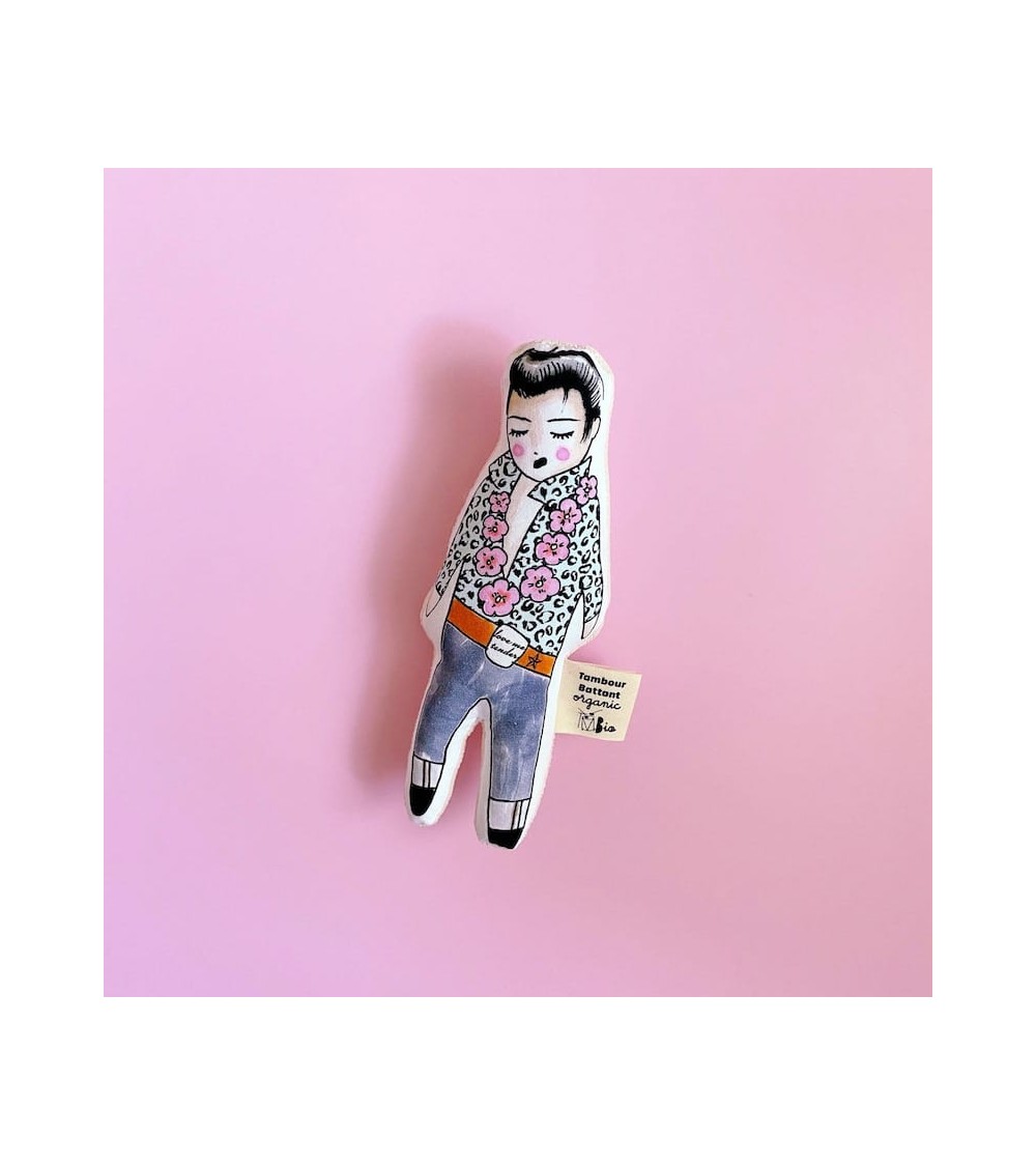 Baby Rattle - Elvis Tambour Battant original gift idea for a birth