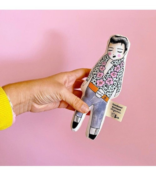 Baby Rattle - Elvis Tambour Battant original gift idea for a birth