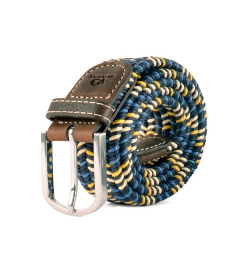 Cintura elastica intrecciata in cotone cerato - Ross Billybelt Cinture design svizzera originale