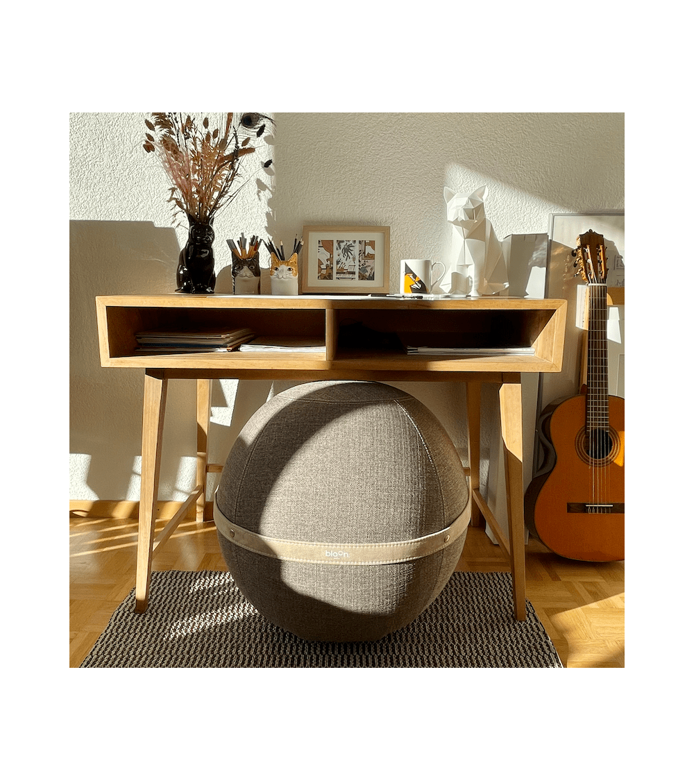 Bloon Original Taupe - Design sitting ball yoga excercise balance ball chair for office