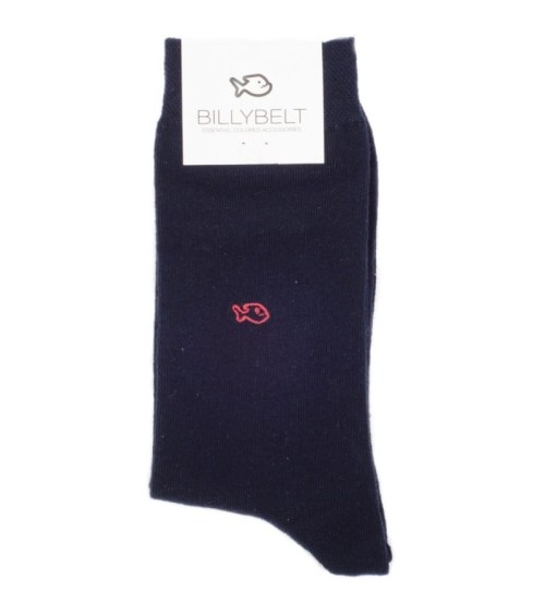 Chaussettes - Bleu marine Billybelt jolies pour femme originales pour homme chausset rigolotes drole Suisse