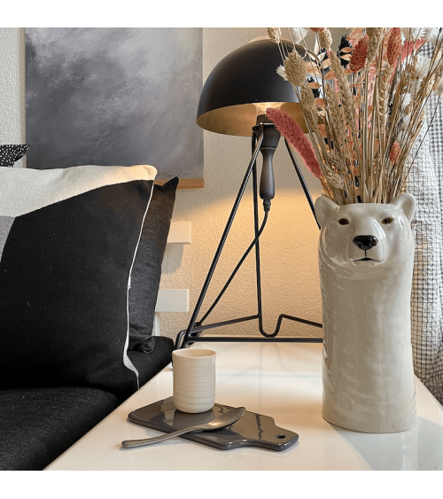 Studio Simple Noir - Lampe de table, lampe de chevet Serax a poser de nuit led moderne originale design suisse