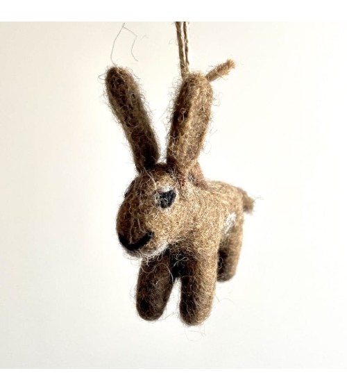 Keyring - Hare Felt so good original gift idea switzerland