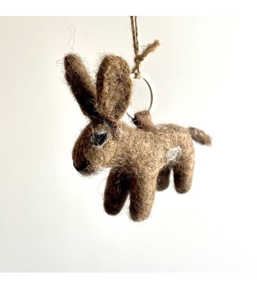 Keyring - Hare Felt so good original gift idea switzerland