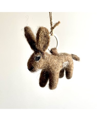 Keyring - Hare Felt so good original gift idea switzerland