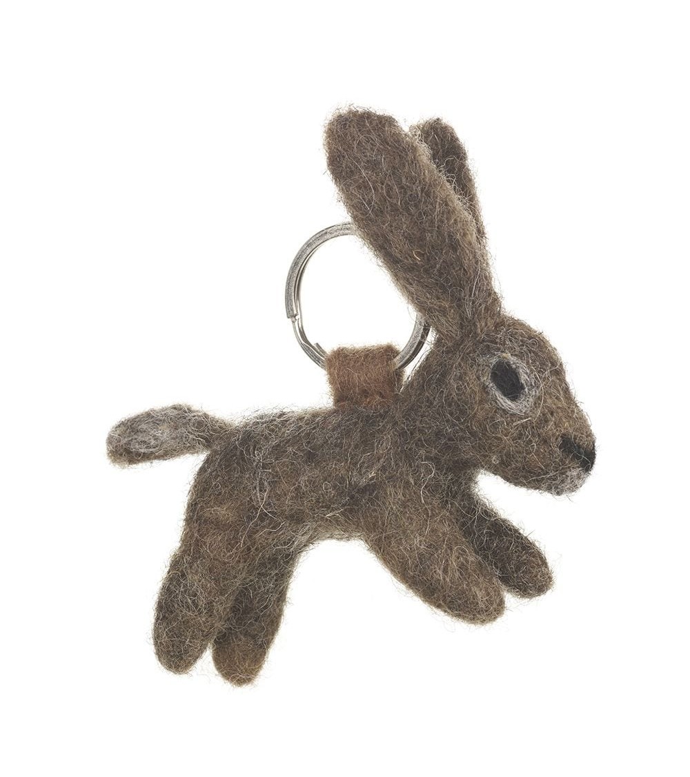 Keyring - Hare Felt so good original gift idea switzerland