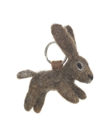 Keyring - Hare Felt so good original gift idea switzerland