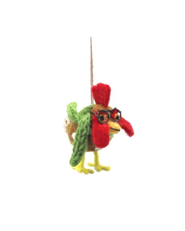 Cornelius the Chicken - Hanging Decoration Felt so good original kitatori switzerland