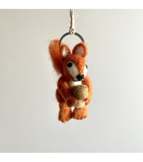 Eichhörnchen - Filz Schlüsselanhänger Felt so good geschenkidee schweiz kaufen