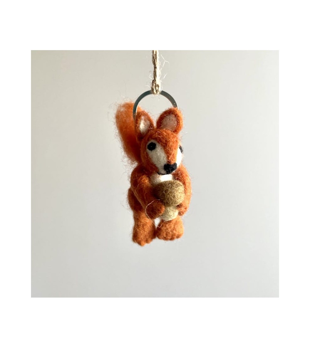 Eichhörnchen - Filz Schlüsselanhänger Felt so good geschenkidee schweiz kaufen Eichhörnchen - Filz Schlüsselanhänger Felt so good geschenkidee schweiz kaufen
