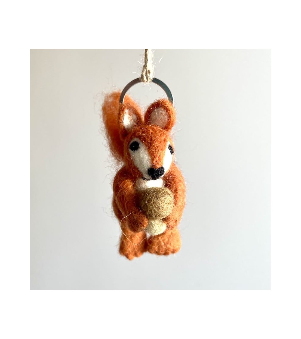 Eichhörnchen - Filz Schlüsselanhänger Felt so good geschenkidee schweiz kaufen Eichhörnchen - Filz Schlüsselanhänger Felt so good geschenkidee schweiz kaufen