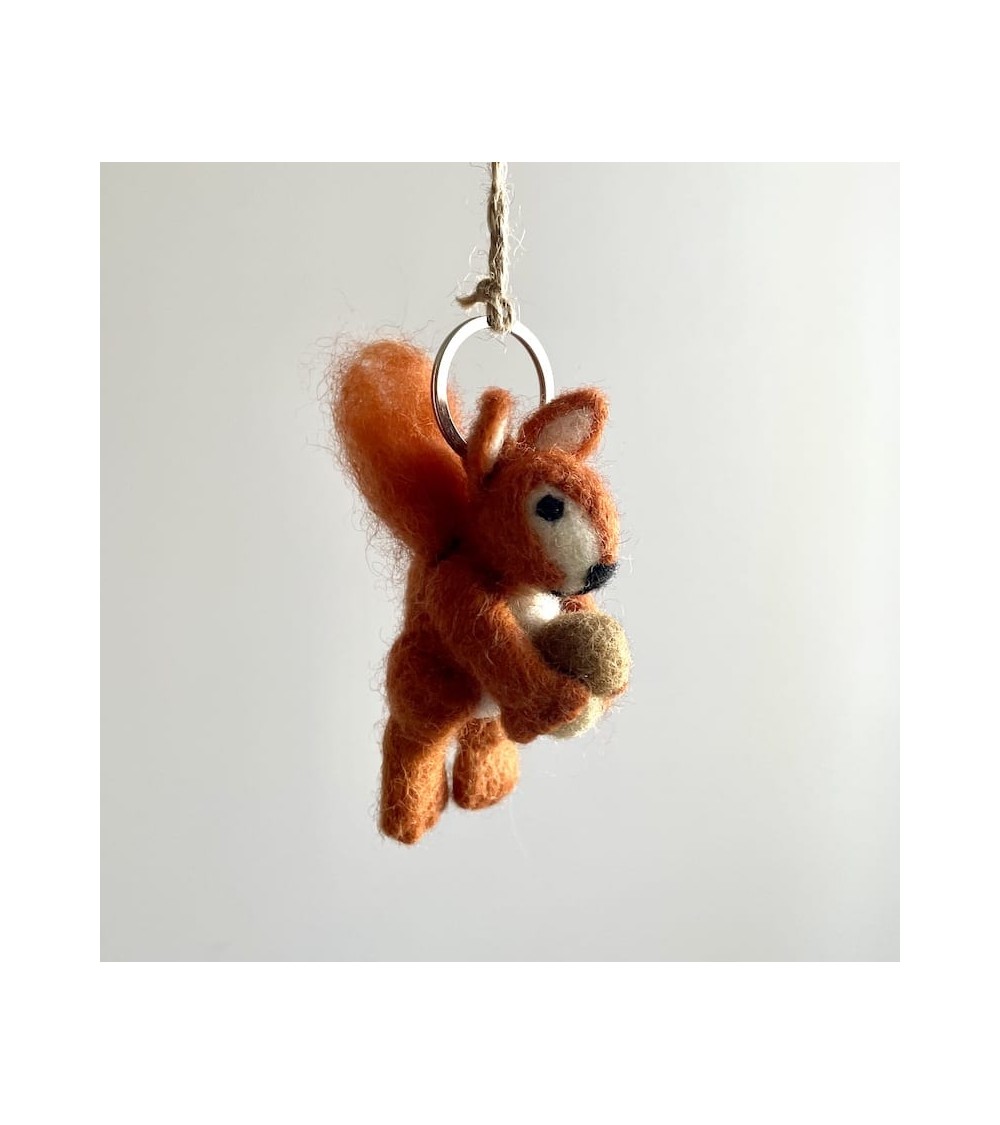 Eichhörnchen - Filz Schlüsselanhänger Felt so good geschenkidee schweiz kaufen Eichhörnchen - Filz Schlüsselanhänger Felt so good geschenkidee schweiz kaufen