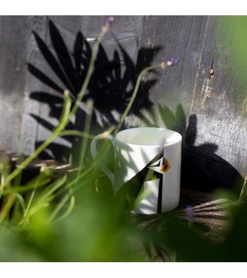 Grande Mug - Pulcinella Twenty Birds caffè espresso tazza particolari