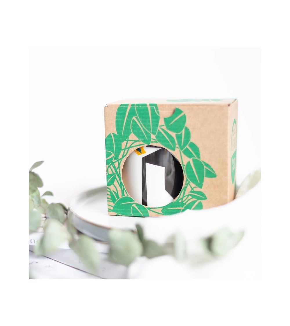 Grand Mug - Macareux Twenty Birds design à café thé cappuccino originale grande grosse original fun