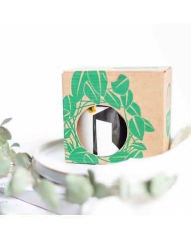 Grand Mug - Macareux Twenty Birds design à café thé cappuccino originale grande grosse original fun