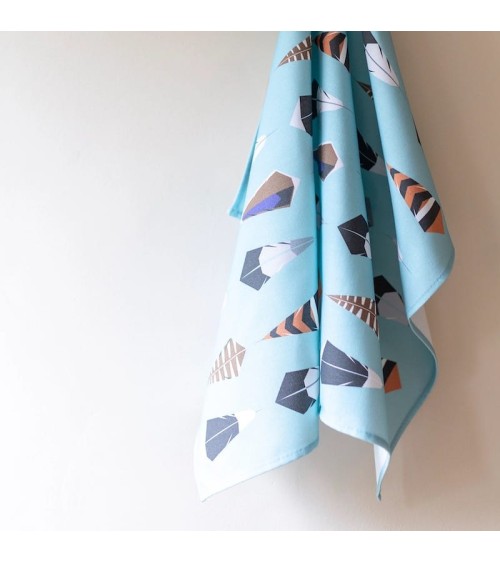 Asciugamano de cucina - Piume Twenty Birds Strofinacci design svizzera originale