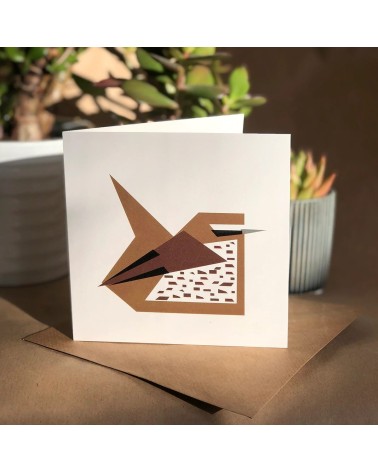 Greeting Card - Wren Twenty Birds happy birthday wishes for a good friend congratulations cards