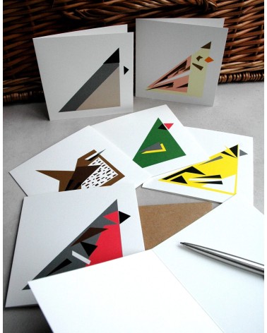 Grußkarte - Zaunkönige Twenty Birds glückwunschkarte zur hochzeit geburt zum geburtstag kaufen