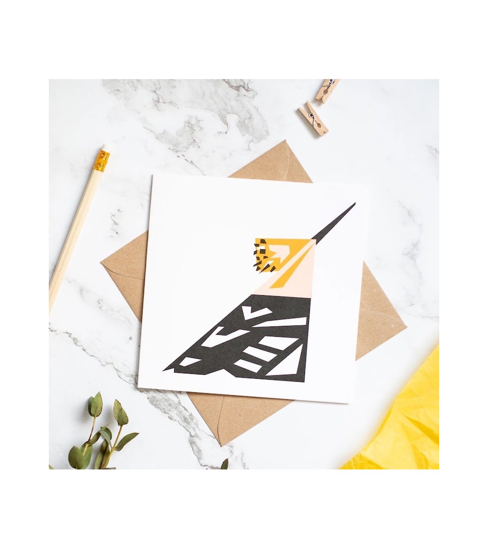 Grußkarte - Wiedehopf Twenty Birds glückwunschkarte zur hochzeit geburt zum geburtstag kaufen