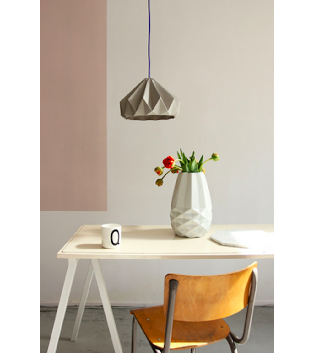 Chestnut Grigio - Paralume a sospensione Studio Snowpuppe para lume paralumi particolari originali moderni