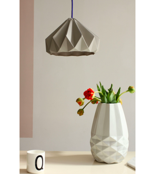 Chestnut Grau - Papier Lampenschirm Hängelampe Studio Snowpuppe lampenschirme kaufen