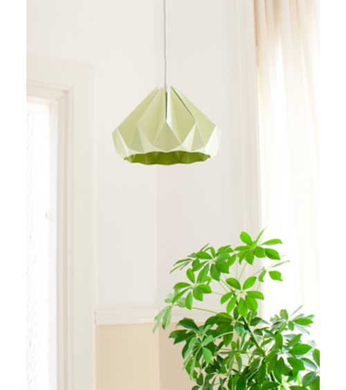 Chestnut Vert Automnal - Abat-jour en papier pour suspension Studio Snowpuppe lampe moderne original